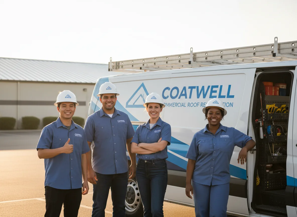 Commercial roof coating company in Concord, GA